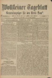 Wollsteiner Tageblatt: Generalanzeiger für den Kreis Bomst: mit der Gratis-Beilage: "Blätter und Blüten" 1910.04.23 Nr94