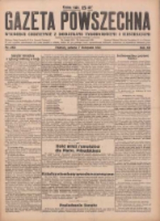 Gazeta Powszechna 1931.11.07 R.12 Nr258