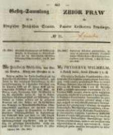 Gesetz-Sammlung für die Königlichen Preussischen Staaten. 1845 No21