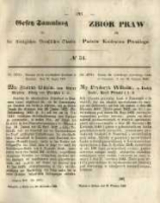 Gesetz-Sammlung für die Königlichen Preussischen Staaten. 1849.09.22 No34