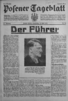 Posener Tageblatt 1938.04.21 Jg.77 Nr90