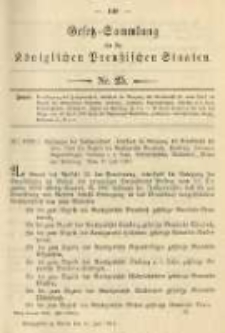 Gesetz-Sammlung für die Königlichen Preussischen Staaten. 1901.07.31 No25