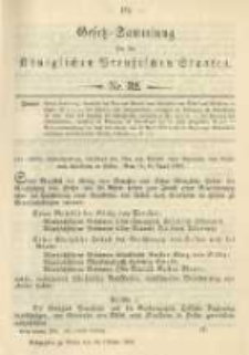 Gesetz-Sammlung für die Königlichen Preussischen Staaten. 1901.10.30 No32