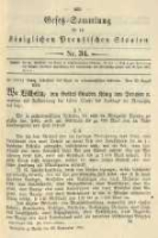 Gesetz-Sammlung für die Königlichen Preussischen Staaten. 1904.09.26 No34
