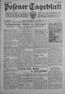 Posener Tageblatt 1938.08.12 Jg.77 Nr182