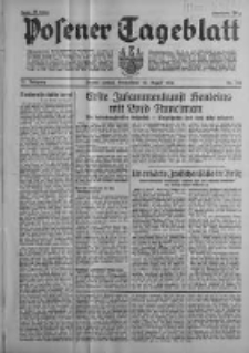 Posener Tageblatt 1938.08.20 Jg.77 Nr188