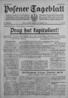 Posener Tageblatt 1938.09.23 Jg.77 Nr217