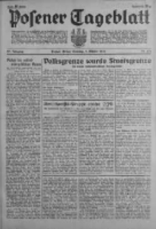 Posener Tageblatt 1938.10.09 Jg.77 Nr231