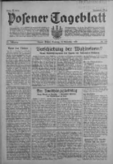 Posener Tageblatt 1938.11.13 Jg.77 Nr259