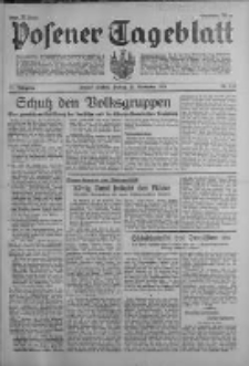Posener Tageblatt 1938.11.25 Jg.77 Nr269