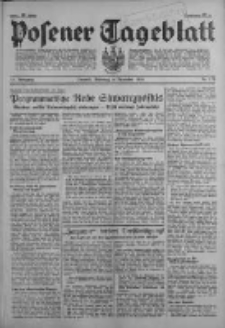Posener Tageblatt 1938.12.06 Jg.77 Nr278