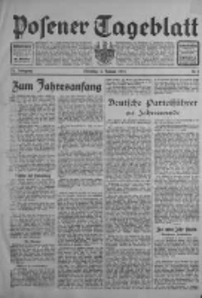 Posener Tageblatt 1933.01.03 Jg.72 Nr2