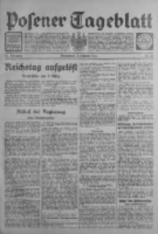 Posener Tageblatt 1933.02.04 Jg.72 Nr28