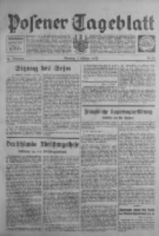 Posener Tageblatt 1933.02.05 Jg.72 Nr29