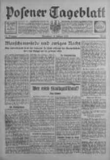 Posener Tageblatt 1933.02.25 Jg.72 Nr46