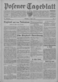 Posener Tageblatt 1933.04.02 Jg.72 Nr77