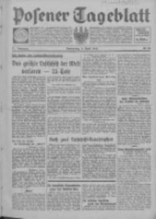 Posener Tageblatt 1933.04.06 Jg.72 Nr80