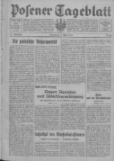 Posener Tageblatt 1933.04.08 Jg.72 Nr82