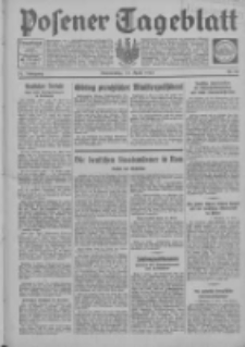 Posener Tageblatt 1933.04.13 Jg.72 Nr86