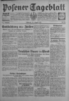 Posener Tageblatt 1933.08.23 Jg.72 Nr191