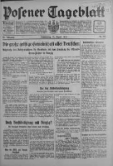 Posener Tageblatt 1933.08.31 Jg.72 Nr198