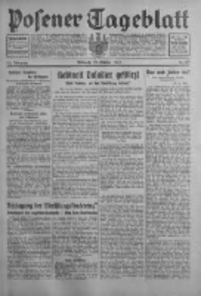Posener Tageblatt 1933.10.25 Jg.72 Nr245
