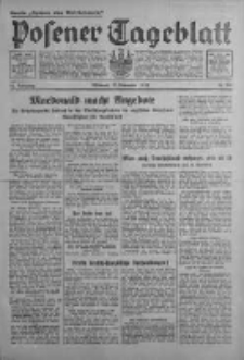 Posener Tageblatt 1933.11.15 Jg.72 Nr262