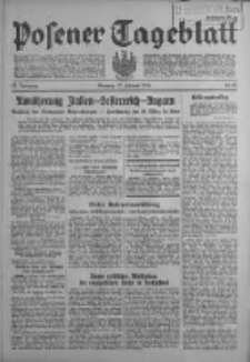 Posener Tageblatt 1934.02.25 Jg.73 Nr45