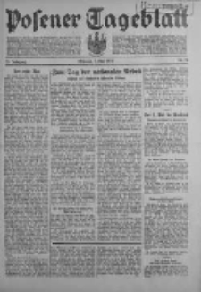 Posener Tageblatt 1934.05.02 Jg.73 Nr98