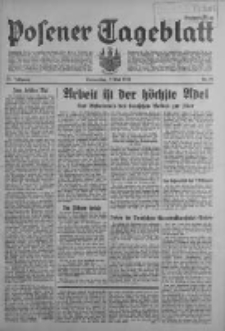 Posener Tageblatt 1934.05.03 Jg.73 Nr99