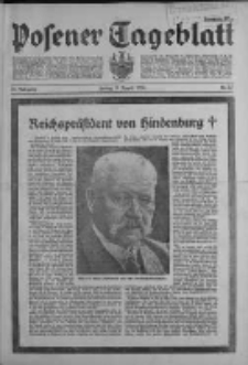 Posener Tageblatt 1934.08.03 Jg.73 Nr173