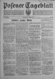Posener Tageblatt 1934.08.19 Jg.73 Nr186