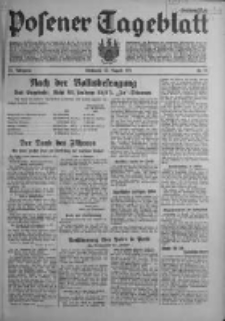 Posener Tageblatt 1934.08.22 Jg.73 Nr188
