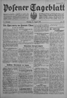 Posener Tageblatt 1934.08.26 Jg.73 Nr192