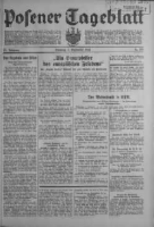 Posener Tageblatt 1934.09.04 Jg.73 Nr199