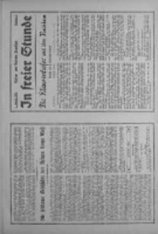 In freier Stunde.Beilage zum Posener Tageblatt 1934.01.03 Nr1