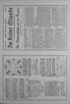 In freier Stunde.Beilage zum Posener Tageblatt 1934.01.04 Nr2