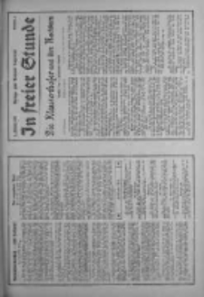 In freier Stunde.Beilage zum Posener Tageblatt 1934.01.09 Nr5