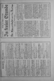 In freier Stunde.Beilage zum Posener Tageblatt 1934.01.17 Nr12