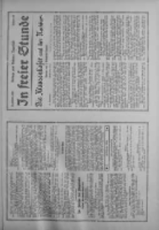 In freier Stunde.Beilage zum Posener Tageblatt 1934.01.19 Nr14