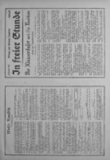 In freier Stunde.Beilage zum Posener Tageblatt 1934.01.30 Nr23