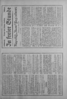 In freier Stunde.Beilage zum Posener Tageblatt 1934.02.14 Nr35
