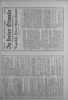 In freier Stunde.Beilage zum Posener Tageblatt 1934.02.16 Nr37