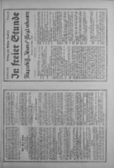 In freier Stunde.Beilage zum Posener Tageblatt 1934.02.17 Nr38