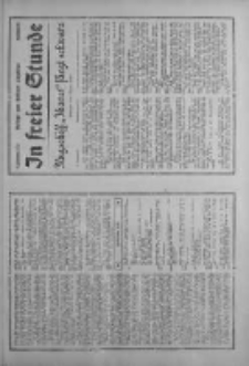 In freier Stunde.Beilage zum Posener Tageblatt 1934.02.20 Nr40