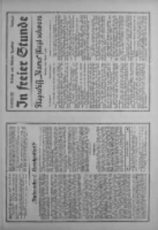 In freier Stunde.Beilage zum Posener Tageblatt 1934.02.21 Nr41