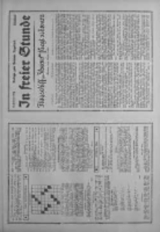 In freier Stunde.Beilage zum Posener Tageblatt 1934.02.22 Nr42
