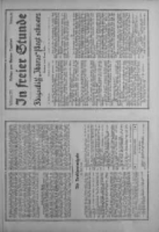 In freier Stunde.Beilage zum Posener Tageblatt 1934.02.24 Nr44