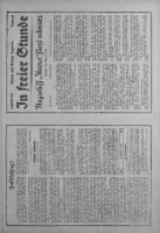 In freier Stunde.Beilage zum Posener Tageblatt 1934.02.27 Nr46