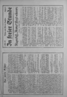 In freier Stunde.Beilage zum Posener Tageblatt 1934.03.07 Nr53